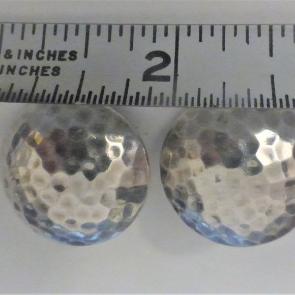 JW2 NECKLACE & EARRINGS Stainless Steel Necklace Silver Earrings Clip on Earring - Picture 4 of 11